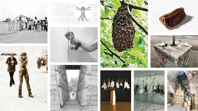 Beiträge zur Ausstellung "Die Körper und der Raum"