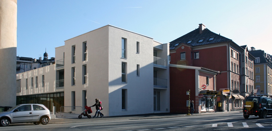 Seniorenwohnanlage und Stadtteilzentrum Wilten – © Kurt Rumplmayr Seniorenwohnanlage und Stadtteilzentrum Wilten