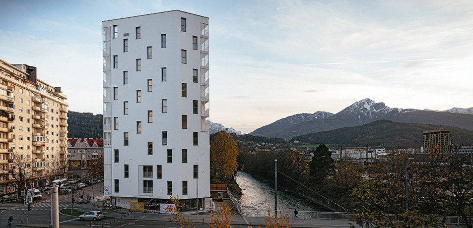 Wohnanlage Amraser Straße, Innsbruck – © Martin Vandory Wohnanlage Amraser Straße, Innsbruck
