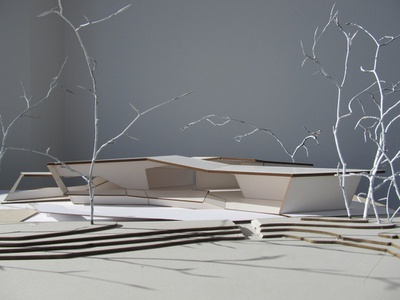 Modell - Siegerprojekt von Niklas Nalbach