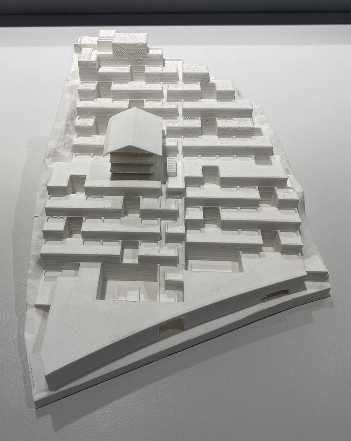 Modell des Projekts Innstraße 115, Innsbruck