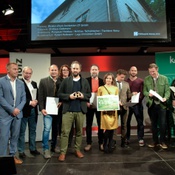 Preisverleihung HBP 2019: Häuser im Wald – © Ferdinand Neumüller Preisverleihung HBP 2019: Häuser im Wald