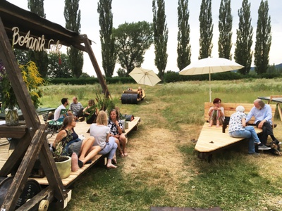 OPEN.LAB Reininghaus – BOTANIK CAFÉ, Architektursommer 2018