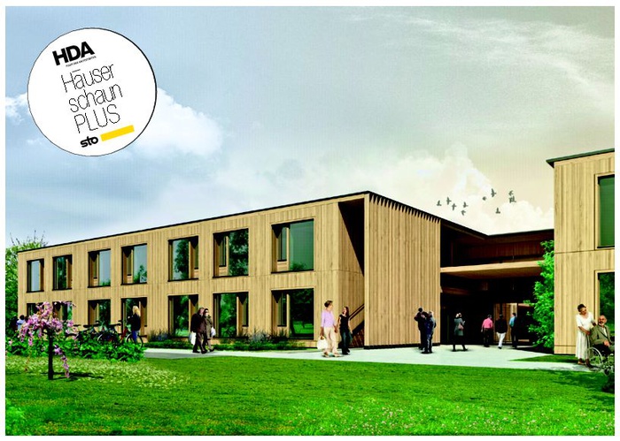 GGZ-Pflegeheim Peter-Rosegger, Rendering © DIETGER WISSOUNIG ARCHITEKTEN