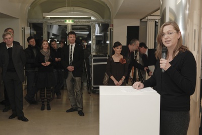 Preisverleihung und Ausstellungseröffnung, Eva Guttmann, HDA