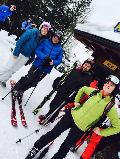 1. Architektur Haus - Skitag