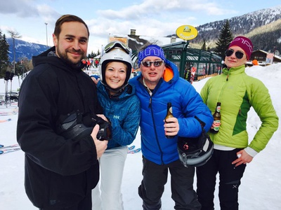 1. Architektur Haus - Skitag