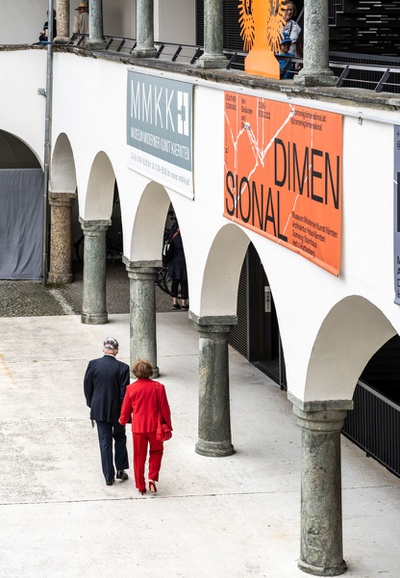 Günther Domenig: DIMENSIONAL Eröffnung im MMKK