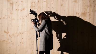 Isabella Preuer bei der Arbeit