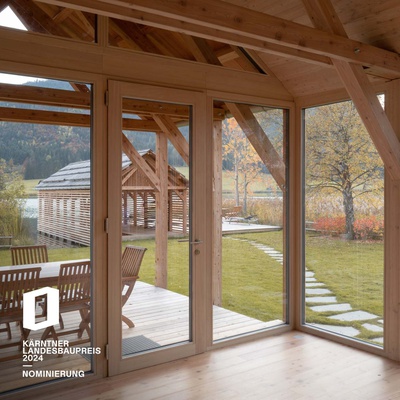 die forelle - Häuser am Wasser