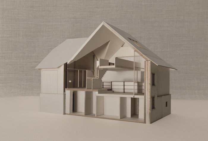 Wohnhaus mit Architekturatelier; 980,00 m³ gesamt zur Verfügung stehendes Volumen; 481,10 m³ beanspruchtes beheiztes Volumen; 59,3 % daraus abgeleitete Nutzungsintensität