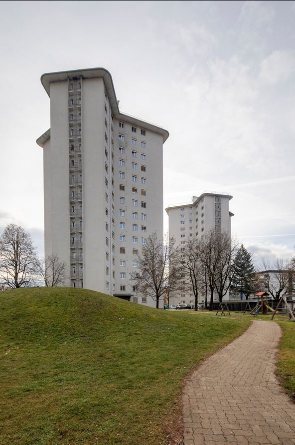 Sternhochhäuser in Klagenfurt