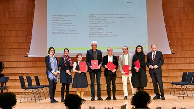 Kulturpreisverleihung des Landes Kärnten 2023 mit LH Kaiser in der CMA im Stift Ossiach