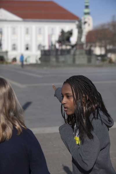 4x Stadtsafari Klagenfurt – entdecke deine Stadt – 1. Workshop: RG St. Ursula Klagenfurt, 4. Klasse