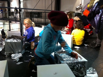 Kinderworkshop: Architektur reflektiert