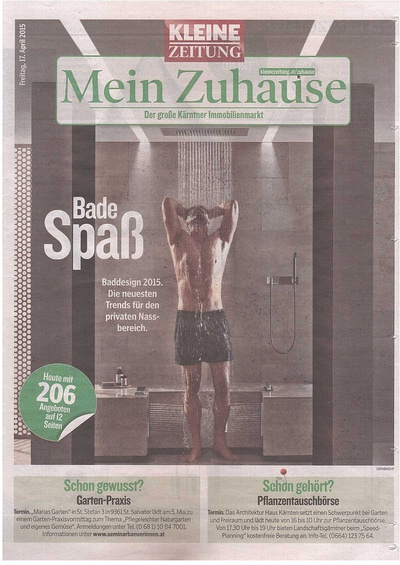 Kleine Zeitung_2015.04.17_Schon gehört?