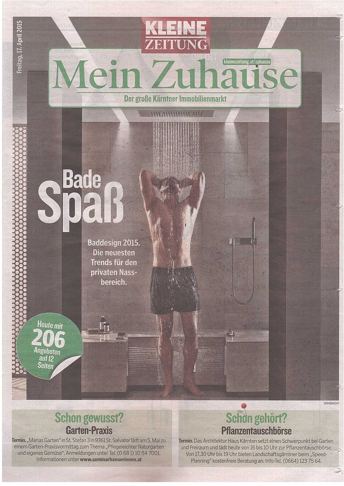 Kleine Zeitung_2015.04.17_Schon gehört?