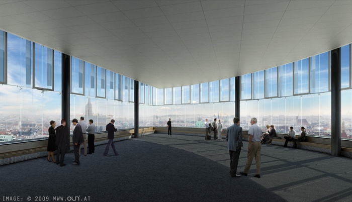 Klimaschutzhochhaus Konferenzraum