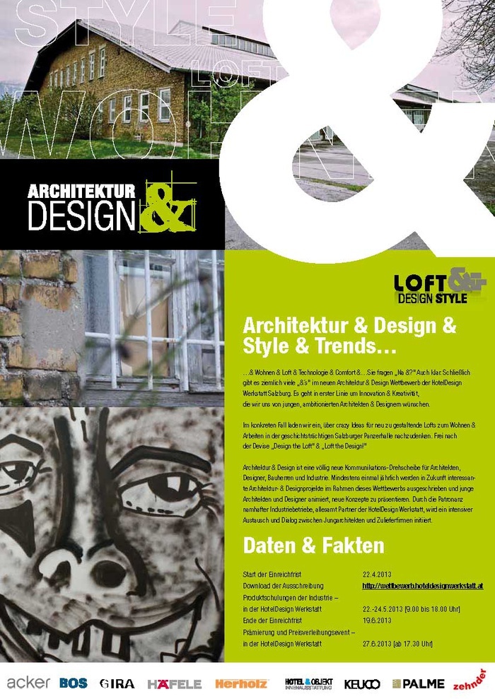 Architektur & Design Wettbewerb 2013