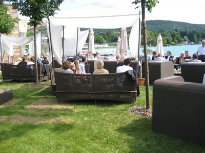 Baukulturfrühstück Schloss Velden, Seespitz