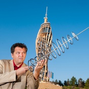 Baustelle: Pyramidenkogelturm