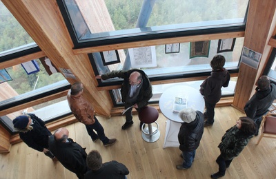 Exkursion Holzbaupreis Kärnten 2013 – Aussichtsturm Pyramidenkogel
Planung: Klaura Kaden + Partner ZT GmbH