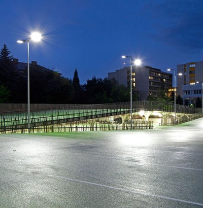 „PARKDECK LKH-VILLACH“ – Planung: A4+arch. HOKE-LEILER-VÖGELE-WINKLER, Villach
Bauherr: KABEG-LKH-Villach