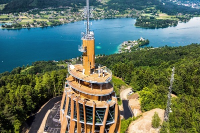 Kärntner Landesbaupreis 2013 – Aussichtsturm am Pyramidenkogel (ANERKENNUNG LBP 2013)