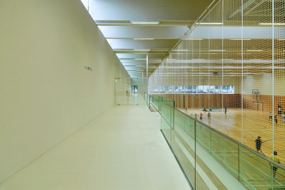 Veranstaltungs- und Sporthalle St. Martin – Veranstaltungs- und Sporthalle St. Martin, Villach;
Planung: Dietger Wissounig Architekten, Graz