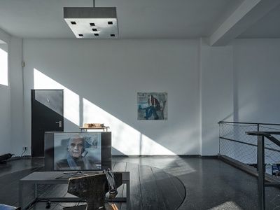 Blick in die Ausstellung "Über Othmar Barth"