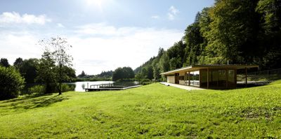 Badehaus Aichwaldsee – Badehaus Aichwaldsee;
Planung: Gasparin Meier Architekten, Villach