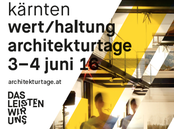 Architekturtage 2016: DAS LEISTEN WIR UNS!