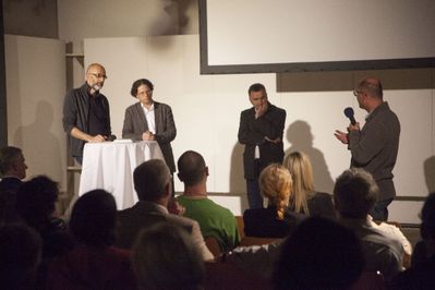 Ort schafft Ort – Diskussion mit Filmemacher Robert Schabus und LandLuft Vorsitzendem Roland Gruber und Bürgermeister Franz Hopfgartner