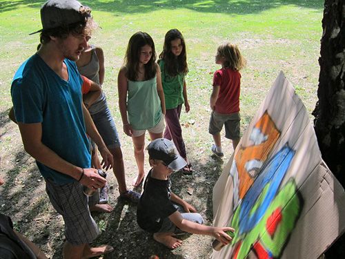 "children's corner im rapoldipark"