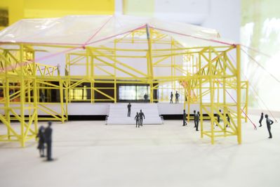 Ausstellung "we are here! 3 Versuche"