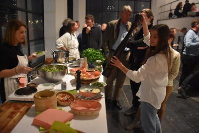 Abendessen mit Partnern, Sponsoren und Förderern im aut am 5. Feber 2023