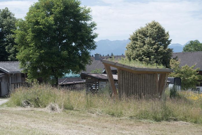 Bienenhaus im Hofgefüge