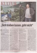 Kleine Zeitung_2015.04.09_Sich treiben lassen, geht nicht