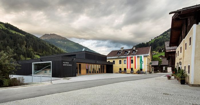 Holzbaupreis Kärnten 2015 – Kulturhaus Mörtschach;  Planung: LP architektur ZT GmbH