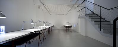 Sandi Hilal, Alessandro Petti, Eyal Weizman: Ungrounding – Blick in die Ausstellung