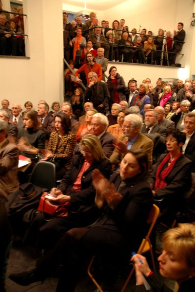 Eröffnung aut. architektur und tirol und Archiv für Baukunst am 14. Jänner 2005