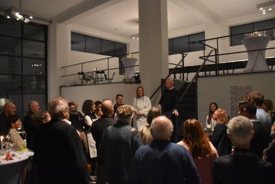 Abendessen mit Partnern, Sponsoren und Förderern im aut am 5. Feber 2023