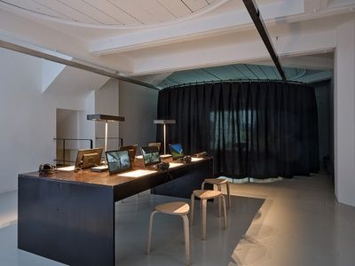 Blick in die Ausstellung "Über Othmar Barth"