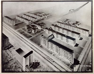 Perspective of the socialist city at the Kharkiv Tractor Factory | Kharkiv, Ukraine, 1930