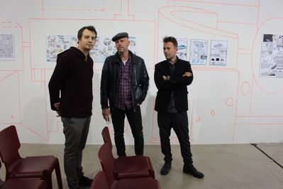 HDA im Lendwirbel 04.05.2016:  Ausstellungseröffnung und Diskussion, DJ Line-up