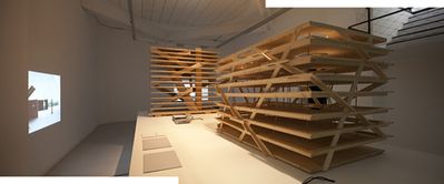 Blick in die Ausstellung "Christian Kerez: Traum & Wirklichkeit"