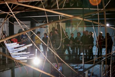 LUFTWURZLER - EINE INSTALLATION MIT BAMBUS – von Anna Rubin