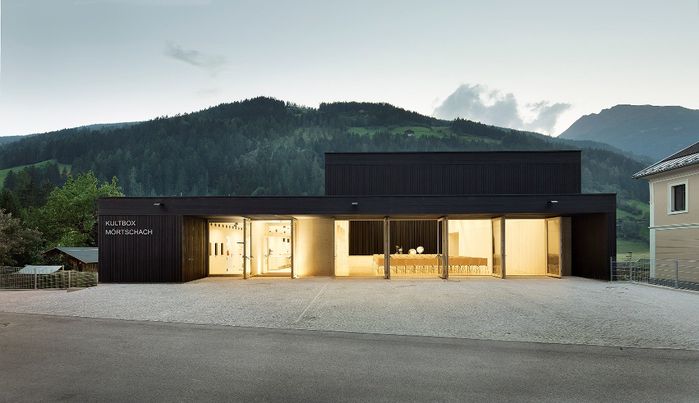 Holzbaupreis Kärnten 2015 – Kulturhaus Mörtschach;  Planung: LP architektur ZT GmbH