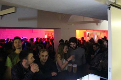 HDA im Lendwirbel 04.05.2016:  Ausstellungseröffnung und Diskussion, DJ Line-up