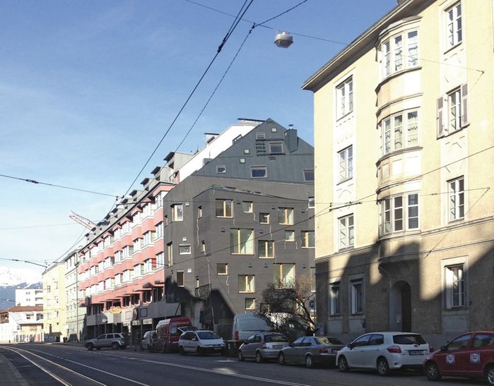 Wohnbau Höttinger Au, Foto: Astrid Tschapeller